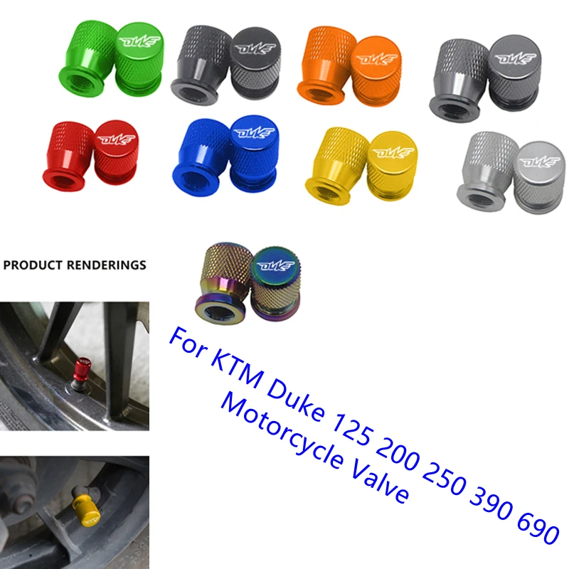 

Motorcycle Wheel Tire Valve Stem Caps Covers For KTM Duke ADV SW RC 125 200 390 690 790 990 Super Adventure 1050 1190 1290