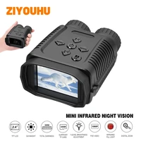 new ziyouhu nv1182 caza night vision device infrared terminal binoculars 4x zoom hd digital night viewer camera for hunting