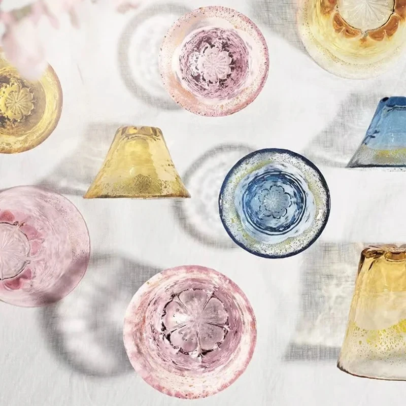 Стеклянная чаша Sasaki Mount Fuji Cherry Blossom 80 мл