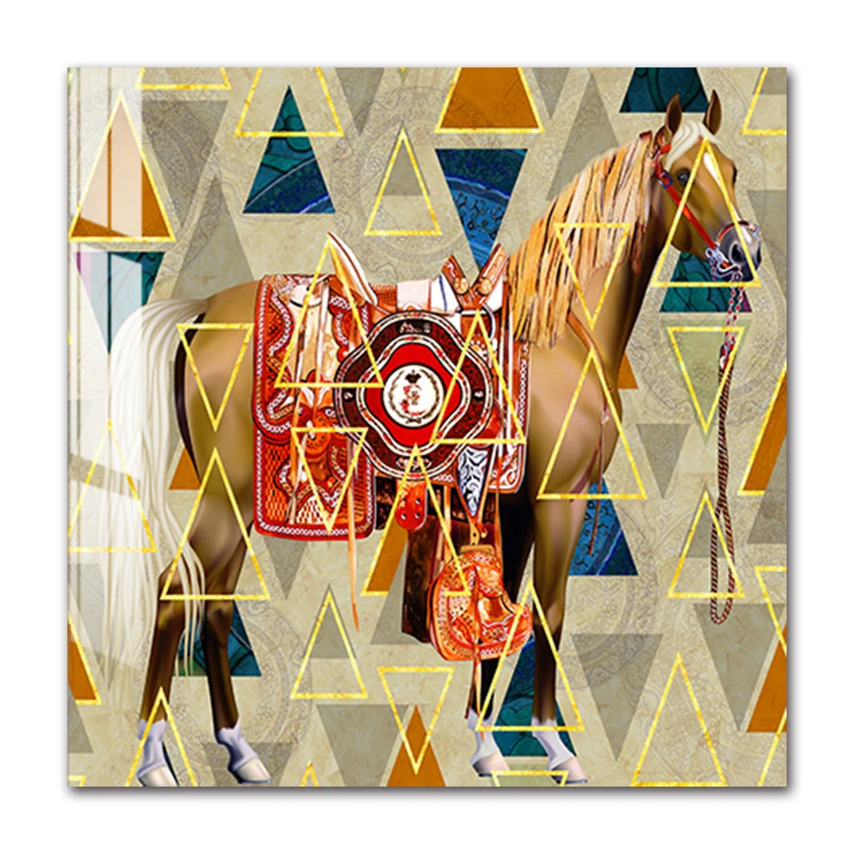 

Современные лошади картина на холсте AliPaint