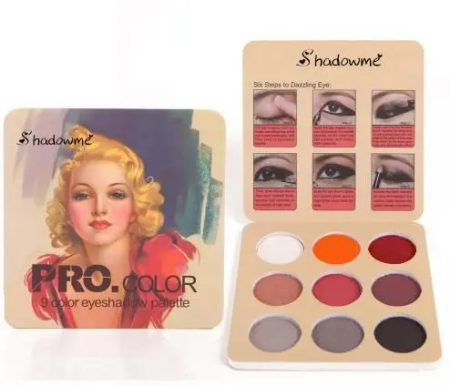 

Пластина для теней для век, 9-цветная летняя уличная одежда, пластина для теней для век 9-цветная, ретро макияж, праздничная вечеринка, сценич...