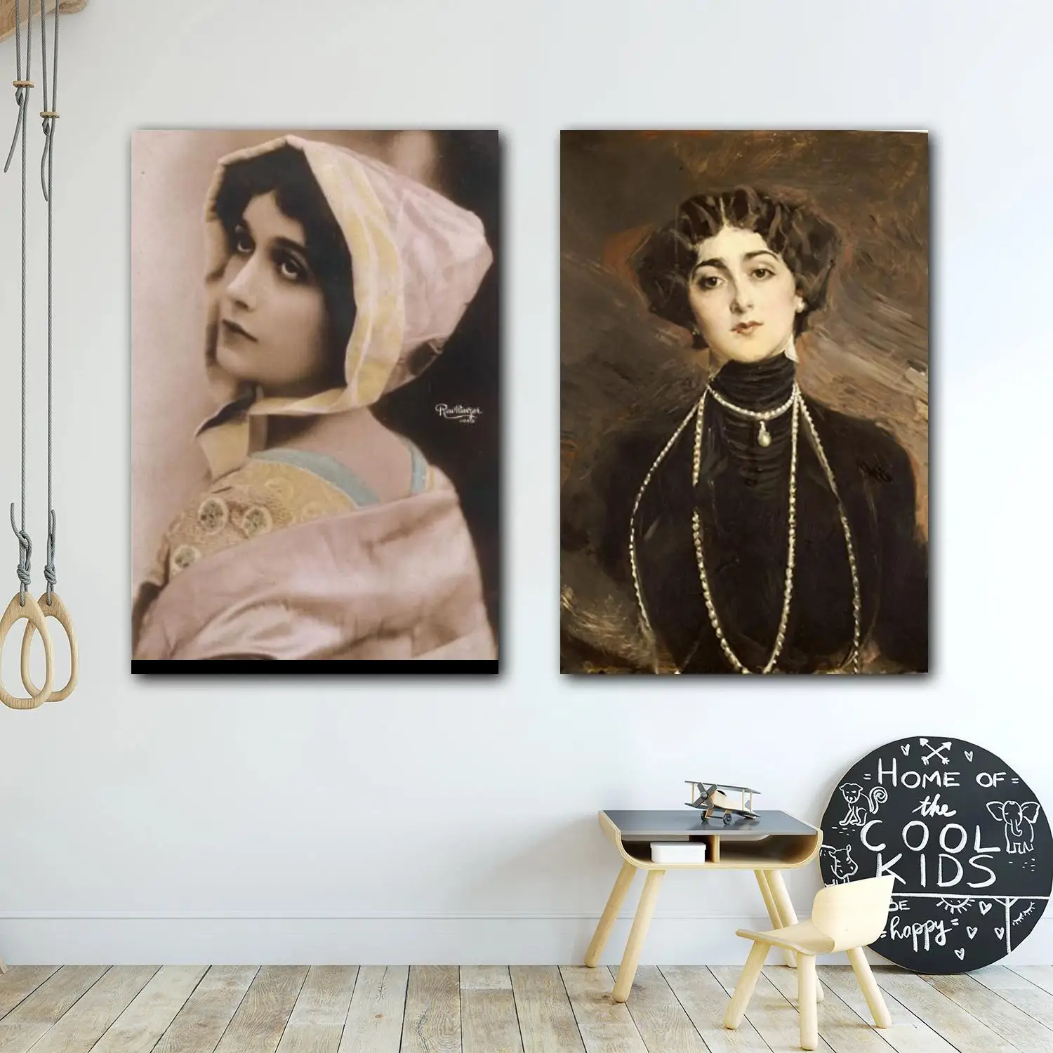 

lina cavalieri singer Decorative Canvas 24x36 Posters Room Bar Cafe Decor Gift Print Art Wall Paintings