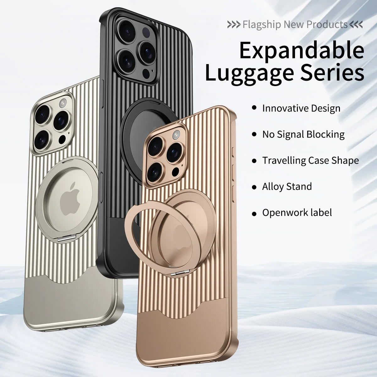 Роскошный металл 360° ° Чехол с поворотным кронштейном для телефона защитой от