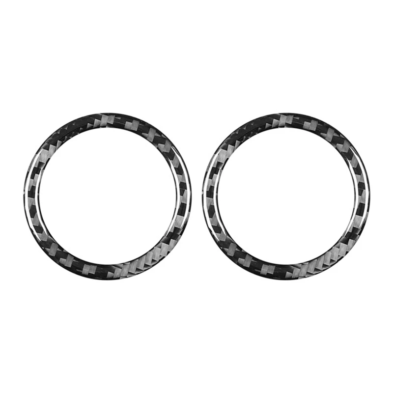 

Carbon Fiber Car Audio Ring Trim Speaker Tweeters Cover for Land Rover Range Rover Evoque 2021 Accessories