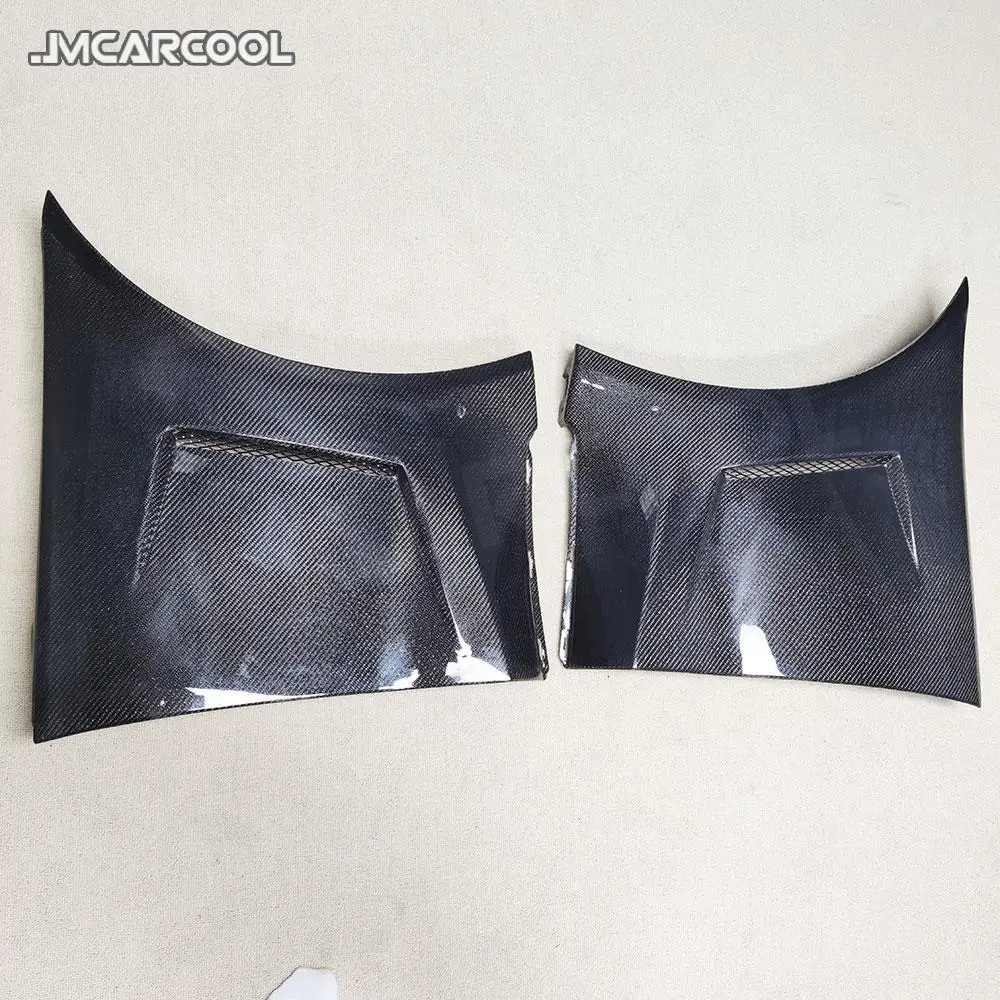 Передний бампер из углеродного волокна разделители губ FRP Prime Canards фартук с