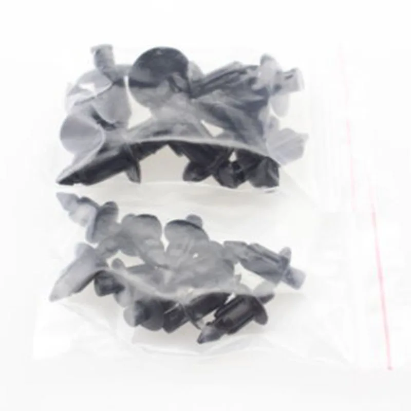 

Replacement Car 20pcs/Set Clips 6mm 8mm Nylon 09409063145PK 2 Type Black
