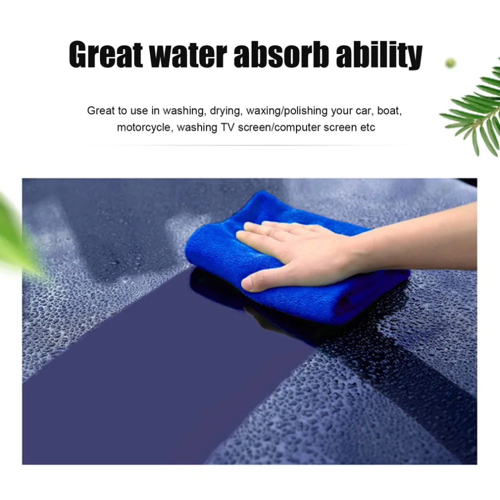 

Lightweight Portable Softness Water Absorb Strength Microfiber Towel Car Care Cleaning Wash Clean Cloth 26X62CM