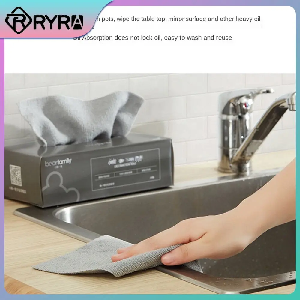

Rinse With Clean Water As White As New Cotton Cloth Terry Rich Soft And Comfortable Kitchen Microfiber Fabric Dishwashing Towel