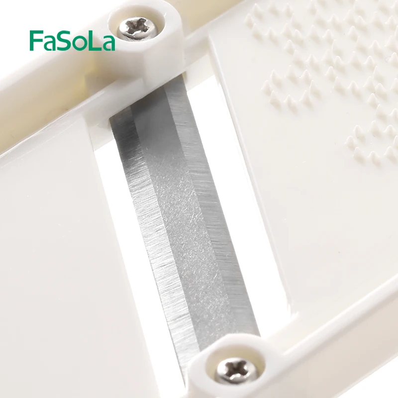 fasola fruit shredders vegetable slicers onion cutter garlic presses with handguard stainless steel blade kitchen gadgets tools free global shipping