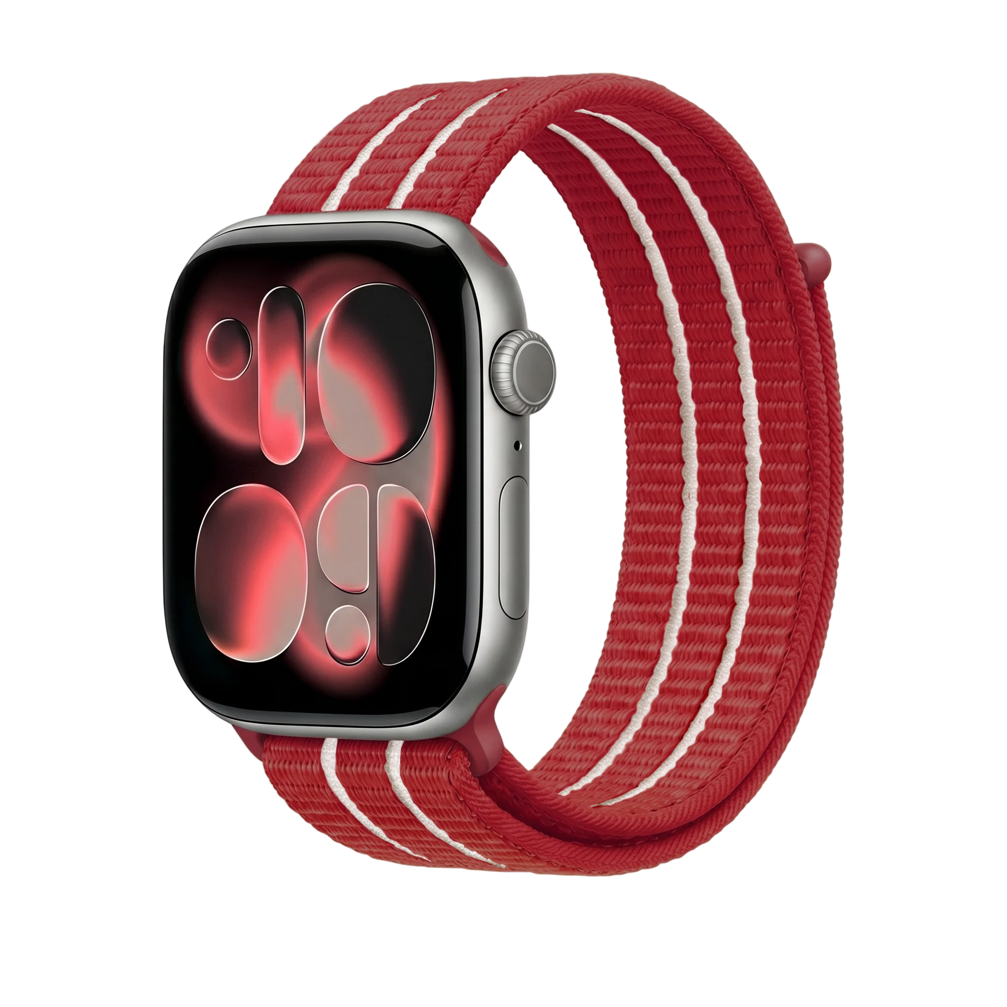 Фото Дышащий нейлоновый ремешок-петля для Apple Watch, 46 мм, 44 мм, 40 мм, 45/41/42 мм, браслет для iWatch серий 11, 10, 9, 8, SE, Ultra, 3 №4