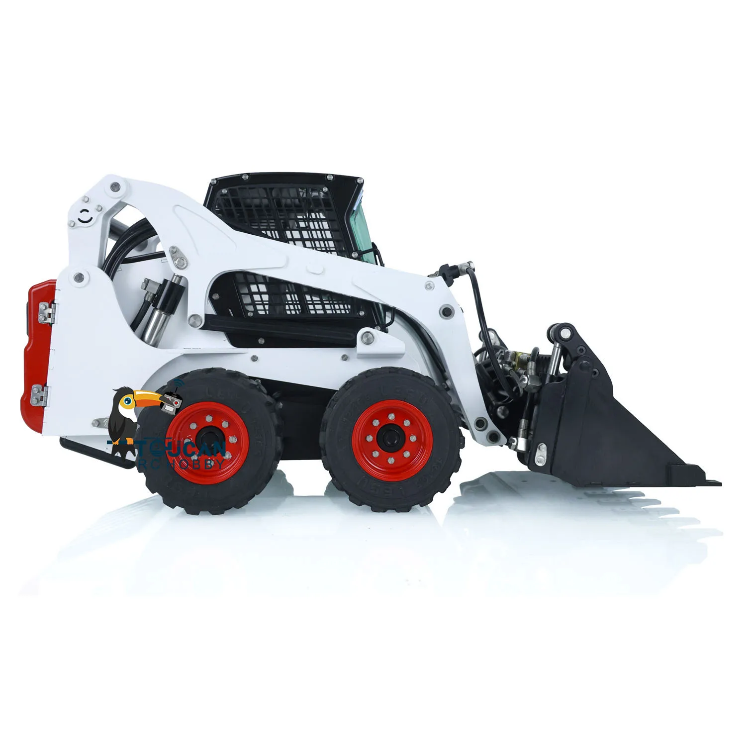 RTR LESU Aoue LT5H Погрузчик RC 1/14 Гидравлический колесный мини-Steer Модель автомобиля