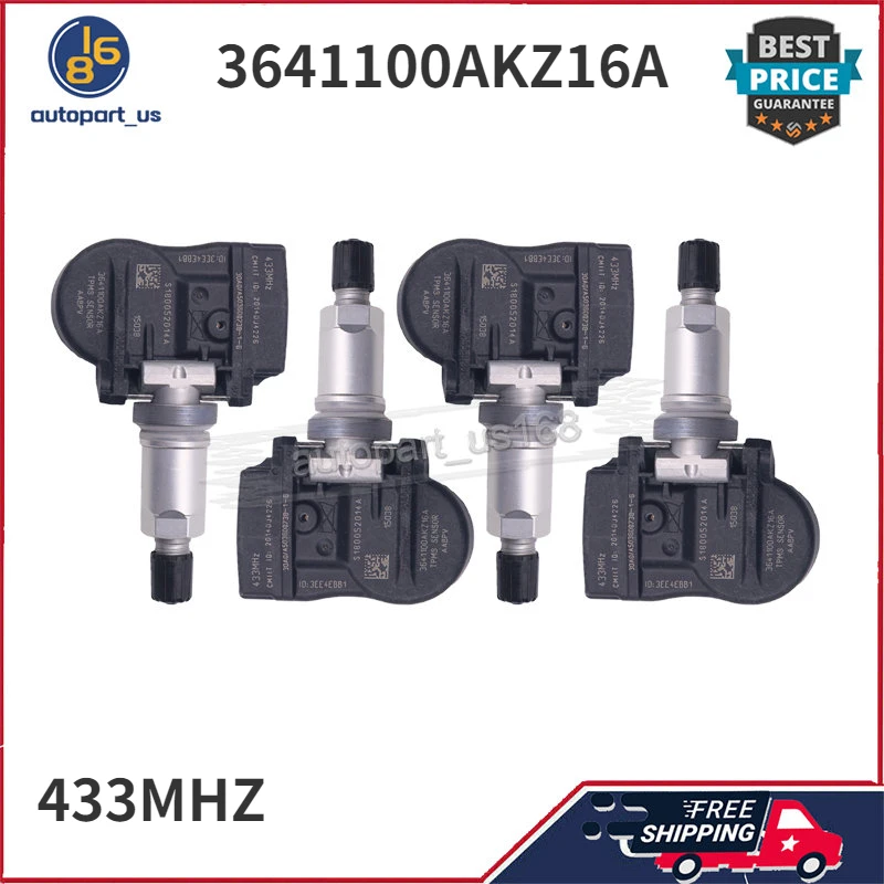 Система контроля давления в шинах 3641100AKZ16A 433 МГц TPMS для Great Wall Wingle5 C50 Гарвард H5 H6 Haval H6 M6 Система контроля давления в шинах 3641100AKZ16A 433 МГц TPMS для Great Wall Wingle5 C50 Гарвард H5 H6 Haval H6 M6