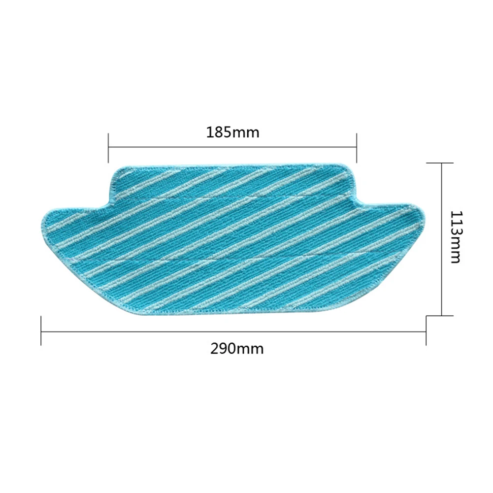 

6Pcs Replacement Microfiber Pad For Cecotec Conga 6090 Robotic Vacuum Cleaner Spare Parts Mopping Cloths Floor Cleaning Parts