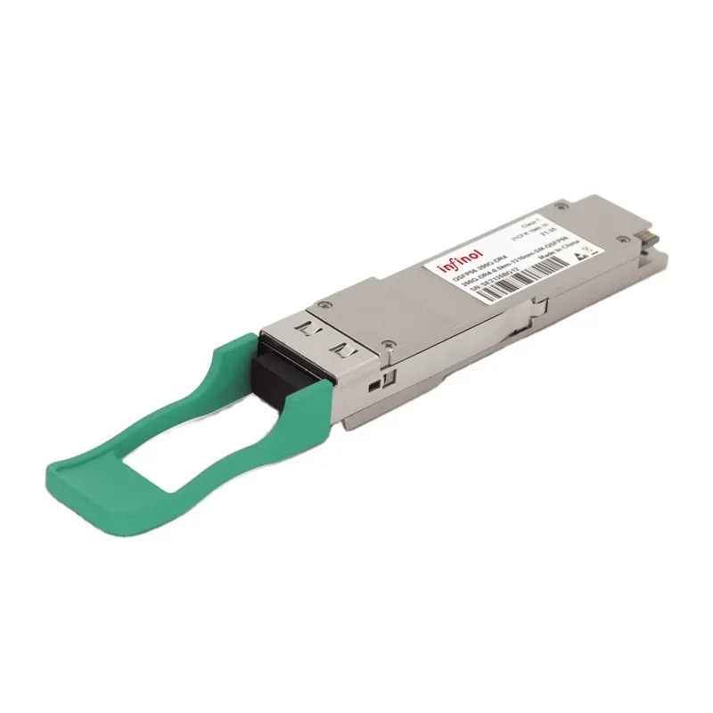 200GBASE-DR4 QSFP56 Совместимый оптический модуль приемопередатчика LC 500M Разъем MMF