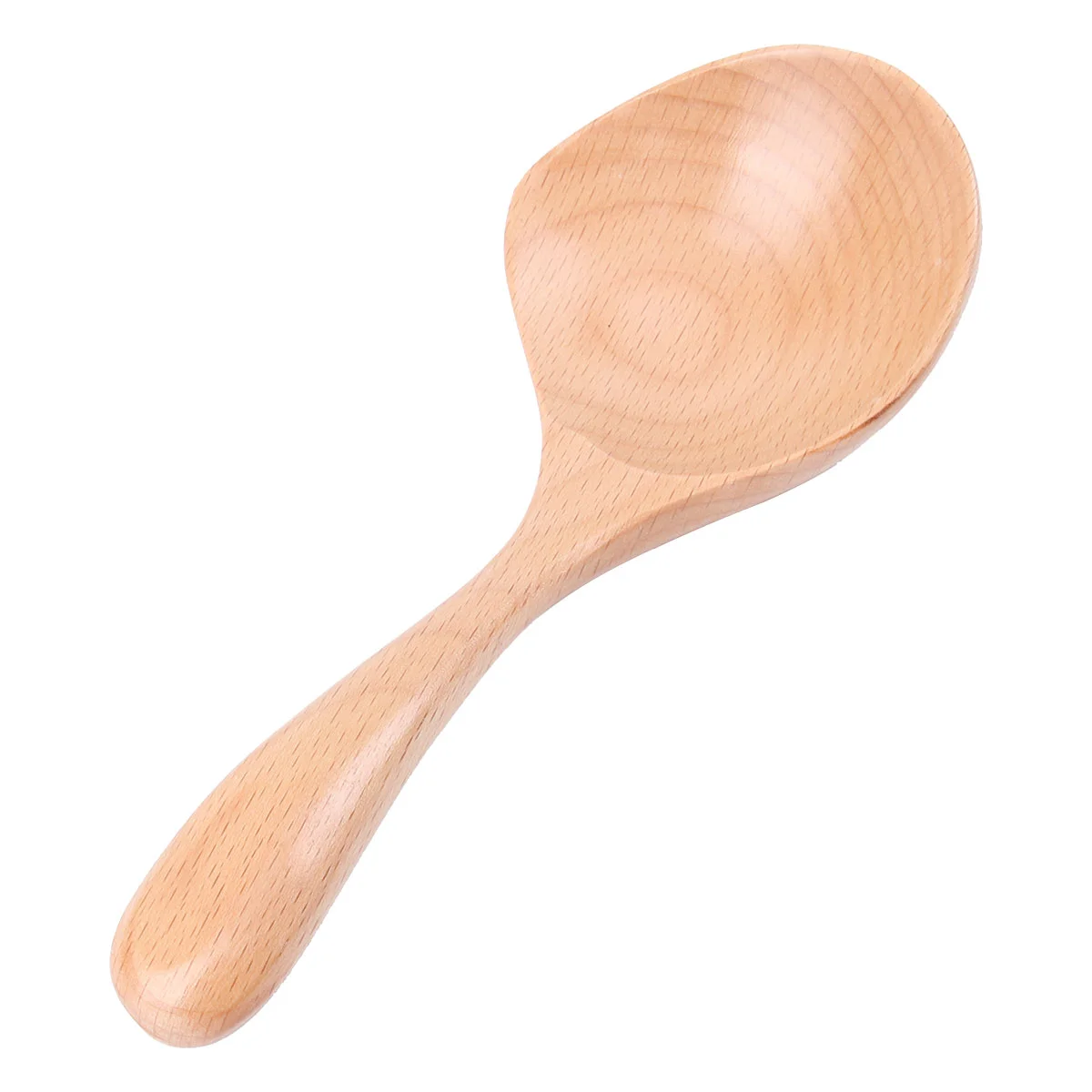 

1 pc Wooden Soup Spoons Hot Pot Spoon Stirring Spoon Wooden Serving Ladle Rice Server Spoon Ladle Spoon