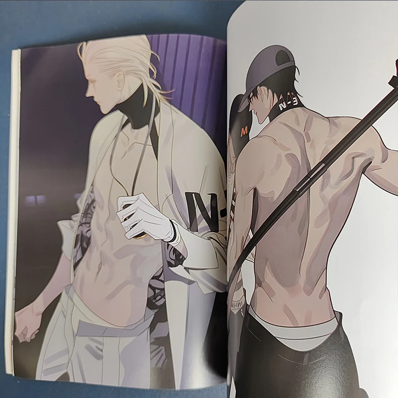 Мини-книга Old Xian 3 арт-коллекция иллюстрация искусство комикс манхва английские