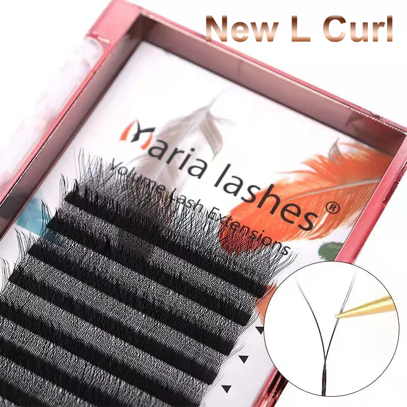 

MARIA Y Volume Lashes Extensions D L Curl YY Wire Easy Fan Russian Eyelash Bundles Beam Private Label Supplies Makeup Wholesale