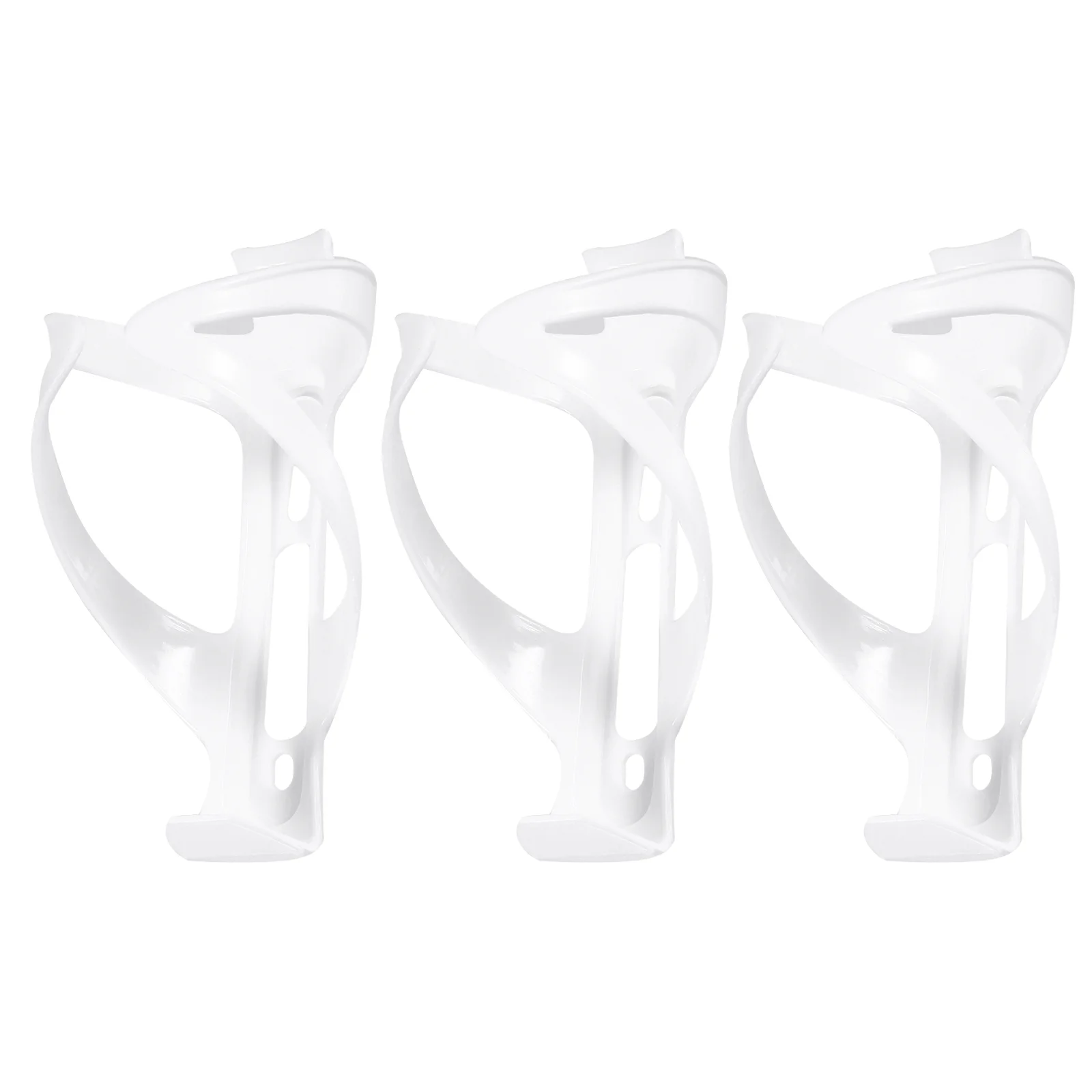 

3 Pcs Motorcycle Accessories Cages Water Cup Shelf Fold Bottle Bike Rack White Bracket Cycling