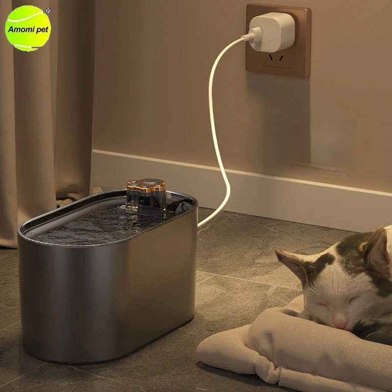

3L Automatic Cat Water Fountain Pet Drinking Bowl Dispenser with Filter USB Electric Mute Cats Water Drinker Feeder Fountains
