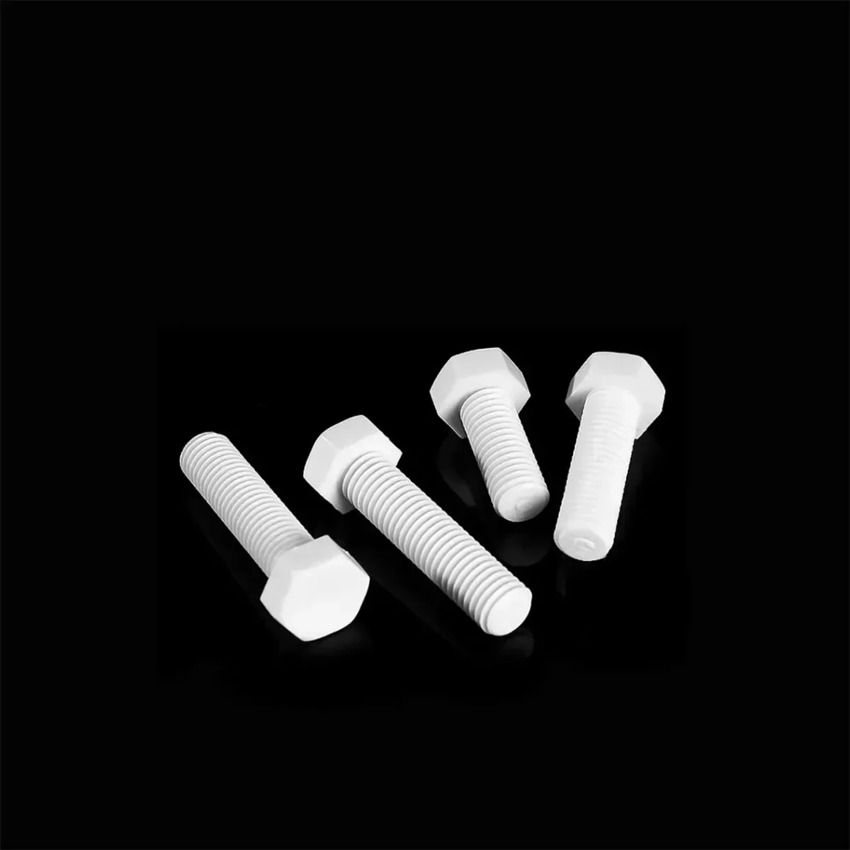 Полипропиленовый внешний шестигранный болт из полипропилена пластиковая