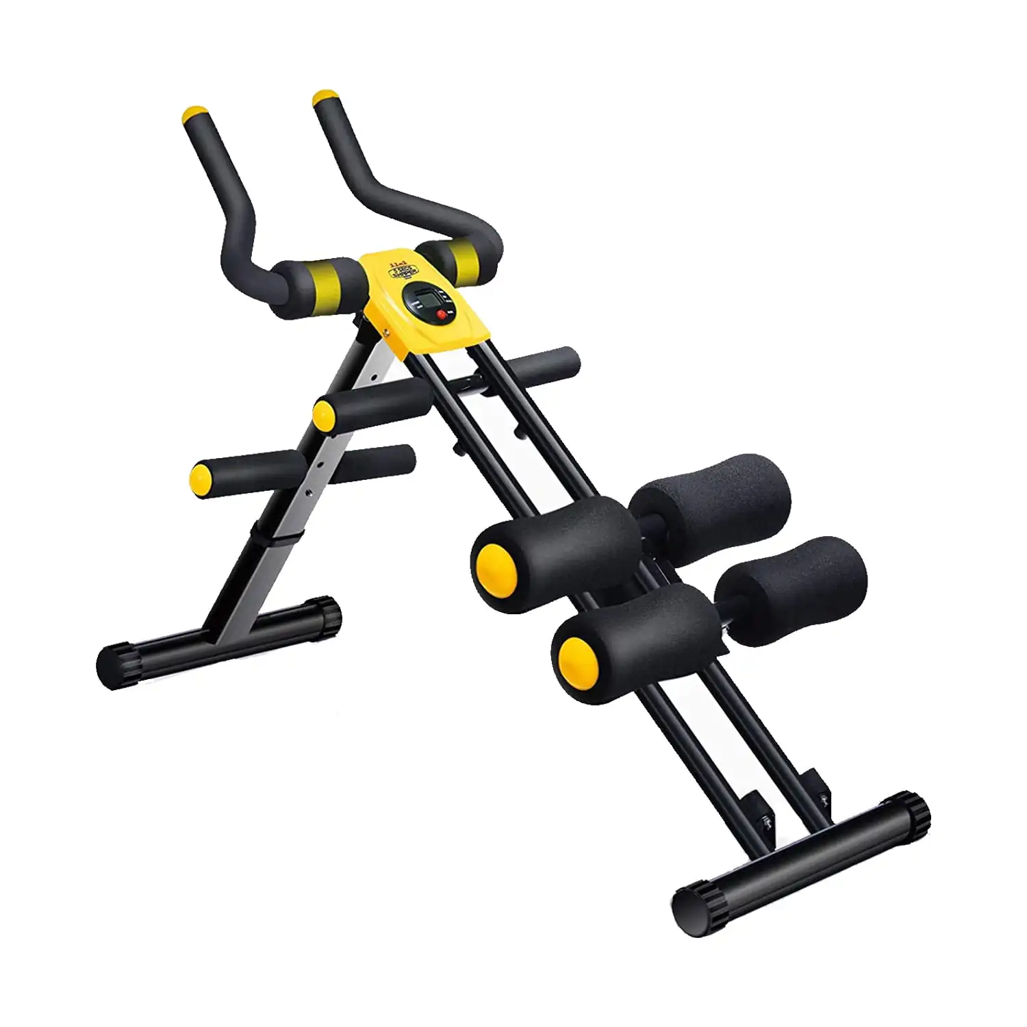 

Foldable Multifunction Abdominal Home Gym Workout Chair, Black