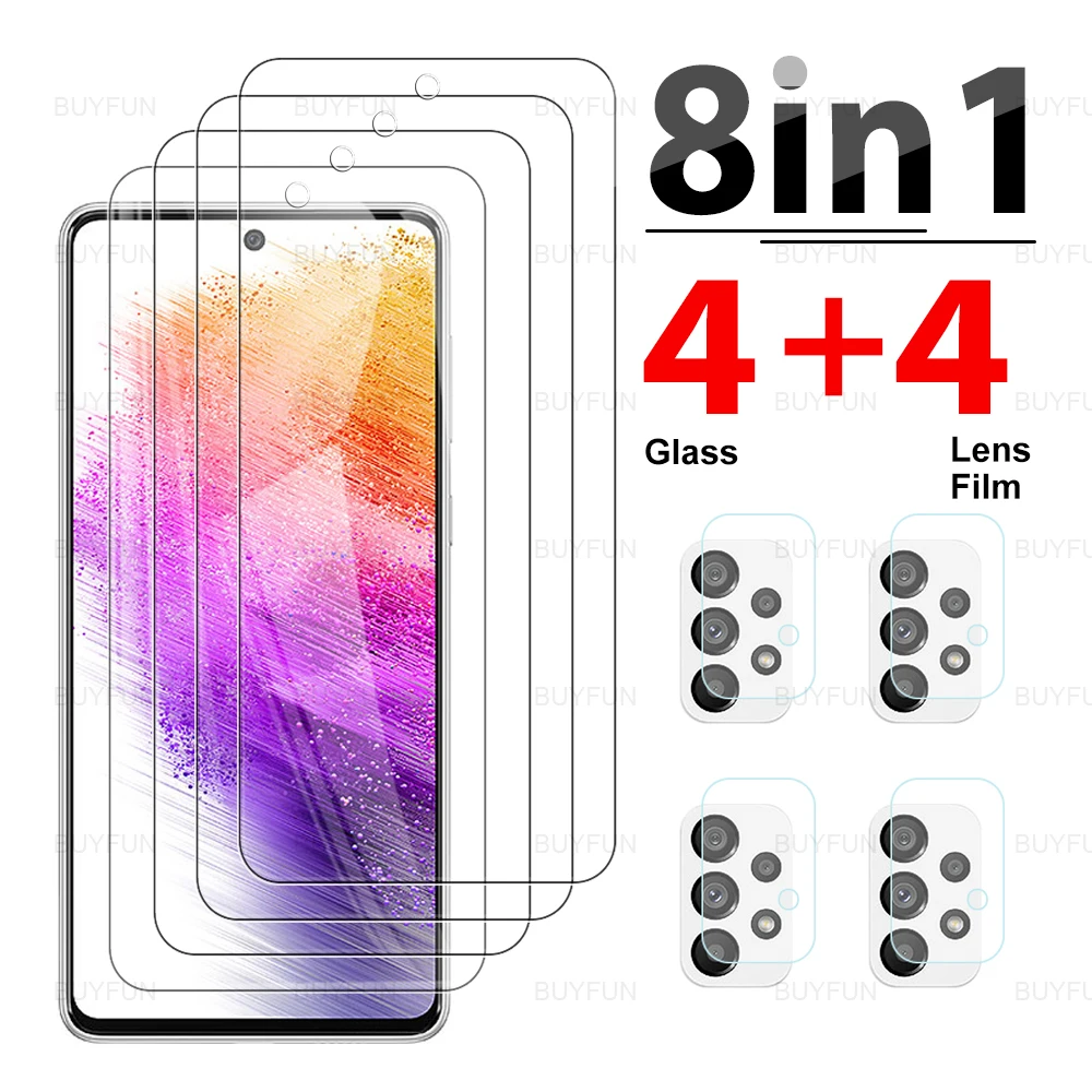 

Защитное стекло 8 в 1 для Samsung Galaxy A73 A72 A 73 72 4G GalaxyA73