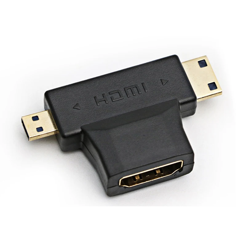 

2 в 1 Hdmi-интерфейс Hdmi/F-Mini/M Mcro/M Hdmi два в одном адаптере