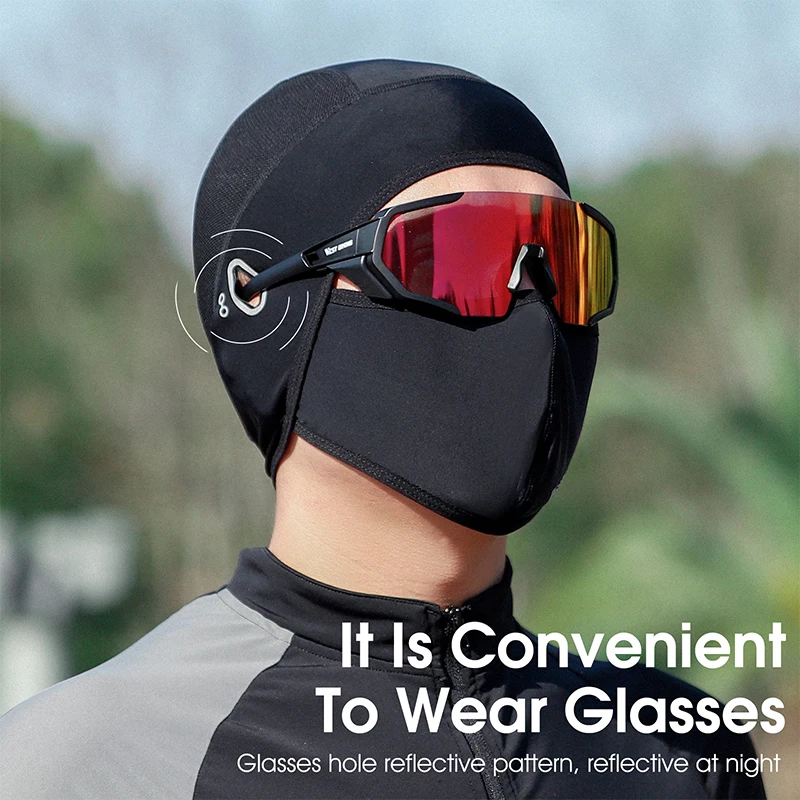 WEST BIKING Summer Cycling Skull Cap Sun Protection Face Cover Anti-UV Headgear MTB Bike Motorcycle Men's Bicycle Helmet Liner