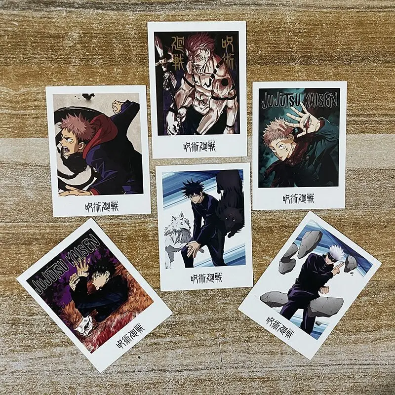 40 шт. аниме дзюдзюцу кайсен ЛОМО Сатору Годзё Фусигуро Мегуми косплей