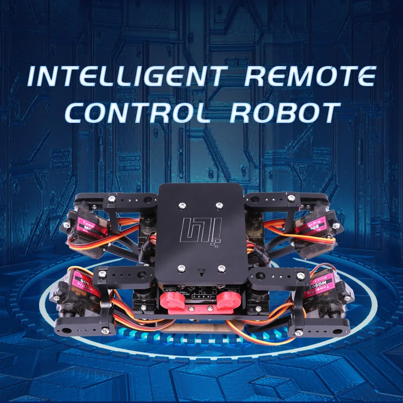 Bionic квадрупед Паук Робот комплект для Arduino,STEM графические программируемые игрушки Nodemcu ESP8266 Стартовые наборы