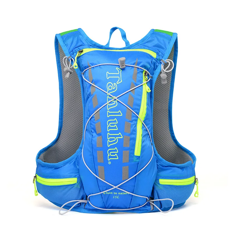 15L Cycling Hydration Backpack Sports Riding Vest Women'S Bicycle Marathon Race Trail Running Bag Outdoor Men Climbing Bag