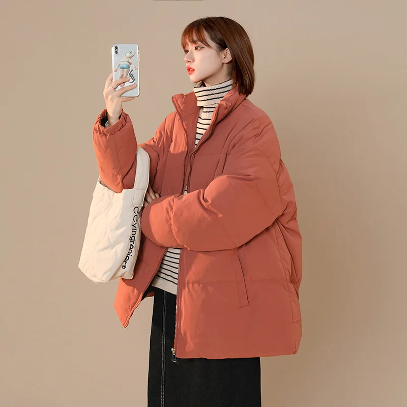 

Qiu Dong Han Edition, трендовая одежда с хлопковой подкладкой, пуховик с толстым пальто