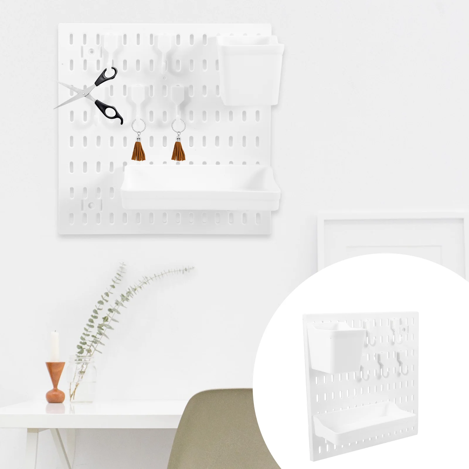 

Подставка для досок, офисный органайзер для двери и задней панели, настенная пластиковая вешалка для хранения, товары для дома и гаража