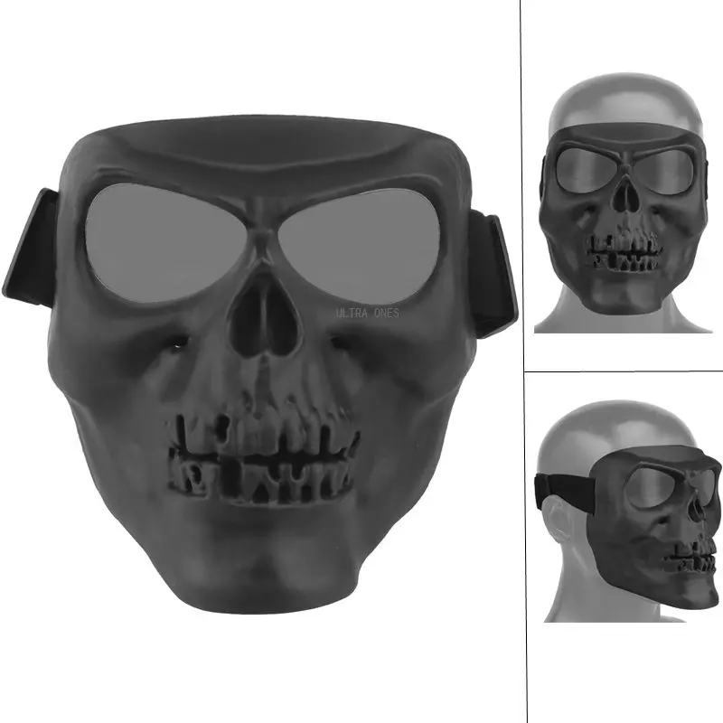 

Military Full Face Mask Airsoft Shooting Tactical Combat Skull Masks Breathable Impact Resistant Hunting Paintball Face Mask
