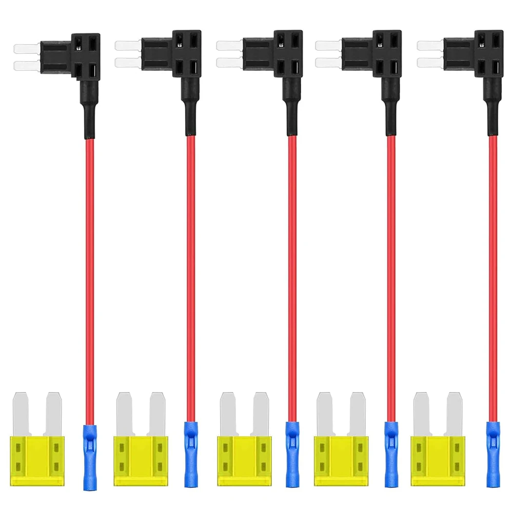Micro2 Добавить цепной предохранитель 12 В APT Micro II Автомобильный держатель Адаптер Предохранители Краны Разъем ATR 12 В с 5 шт. 20 А лезвие предохранителя