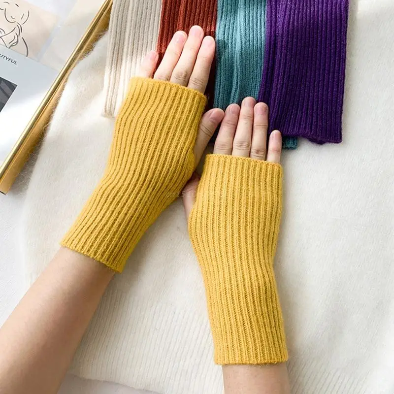 

Перчатки женские на полпальца, трикотажные летние, с защитой от солнца и УФ излучения, мягкие, с защитой от УФ излучения