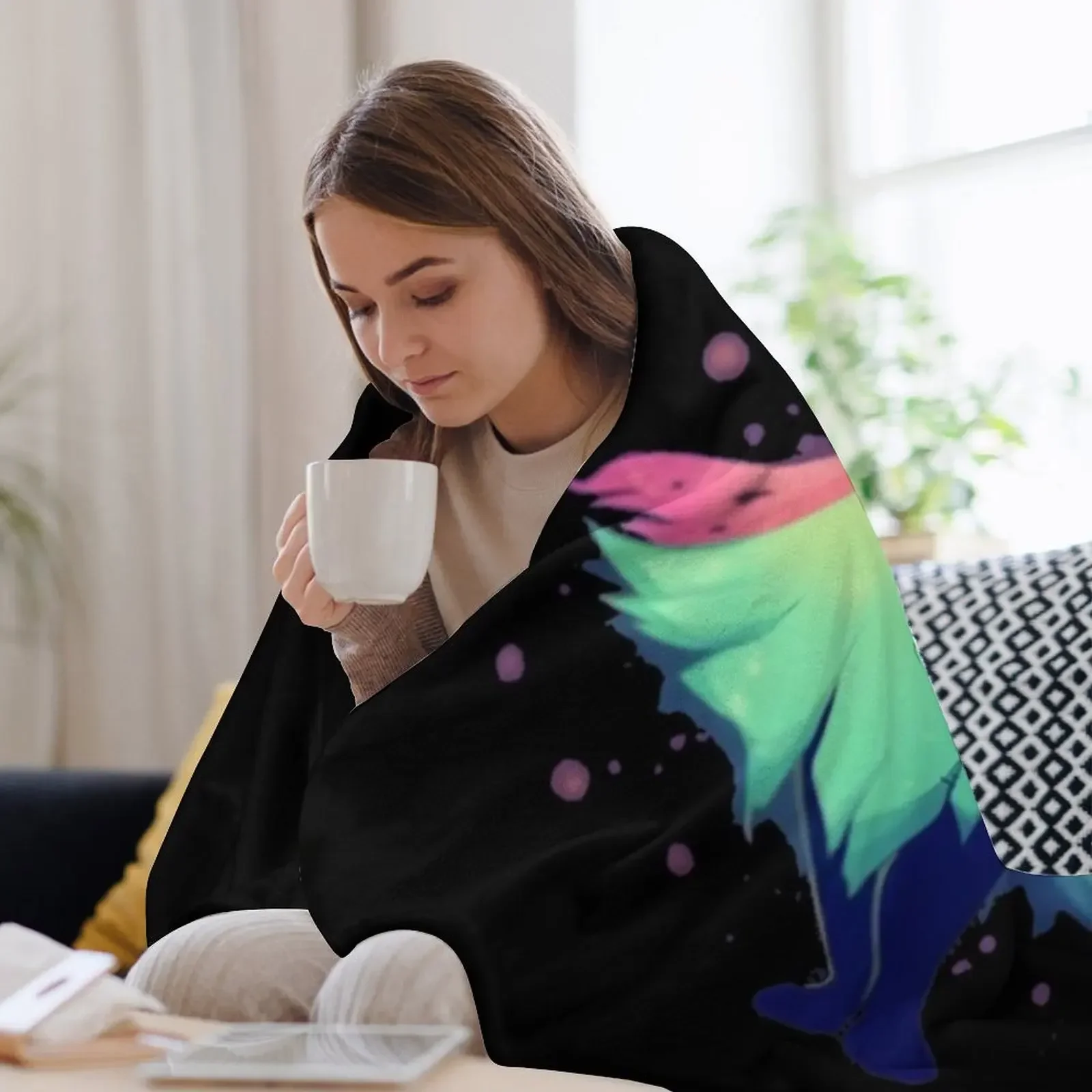 Классическое плед DELTARUNE RALSEI фланелевые летние одеяла