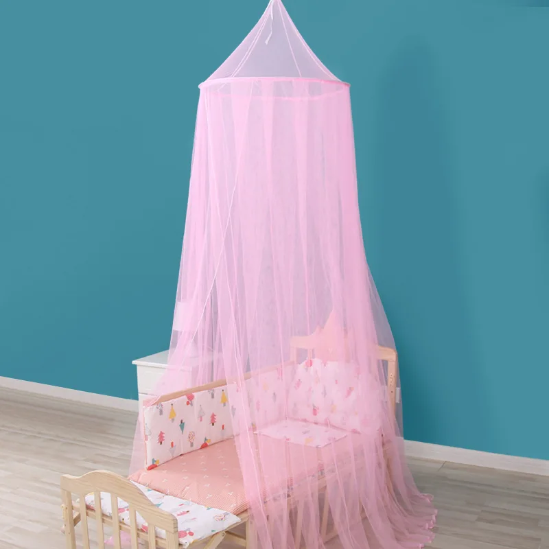 Baby Bed Mosquito Net Kids Outdoor Mosquito Nets Canopy Cradle Cribs Bed Mesh Insect Control Portable Baby Bed Sky Room Decor