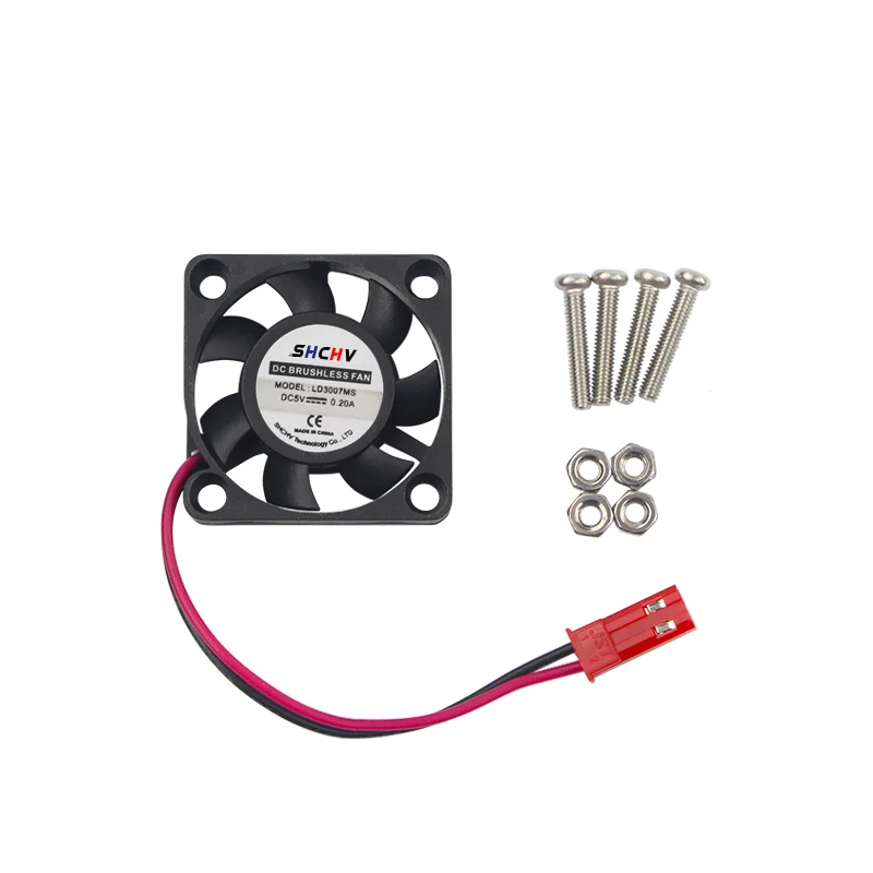 

Raspberry Pi 4 Cooling Fan Heatsink Cooler Radiator DC 5V CPU Cooling Fan for Raspbery Pi 4/3/3B