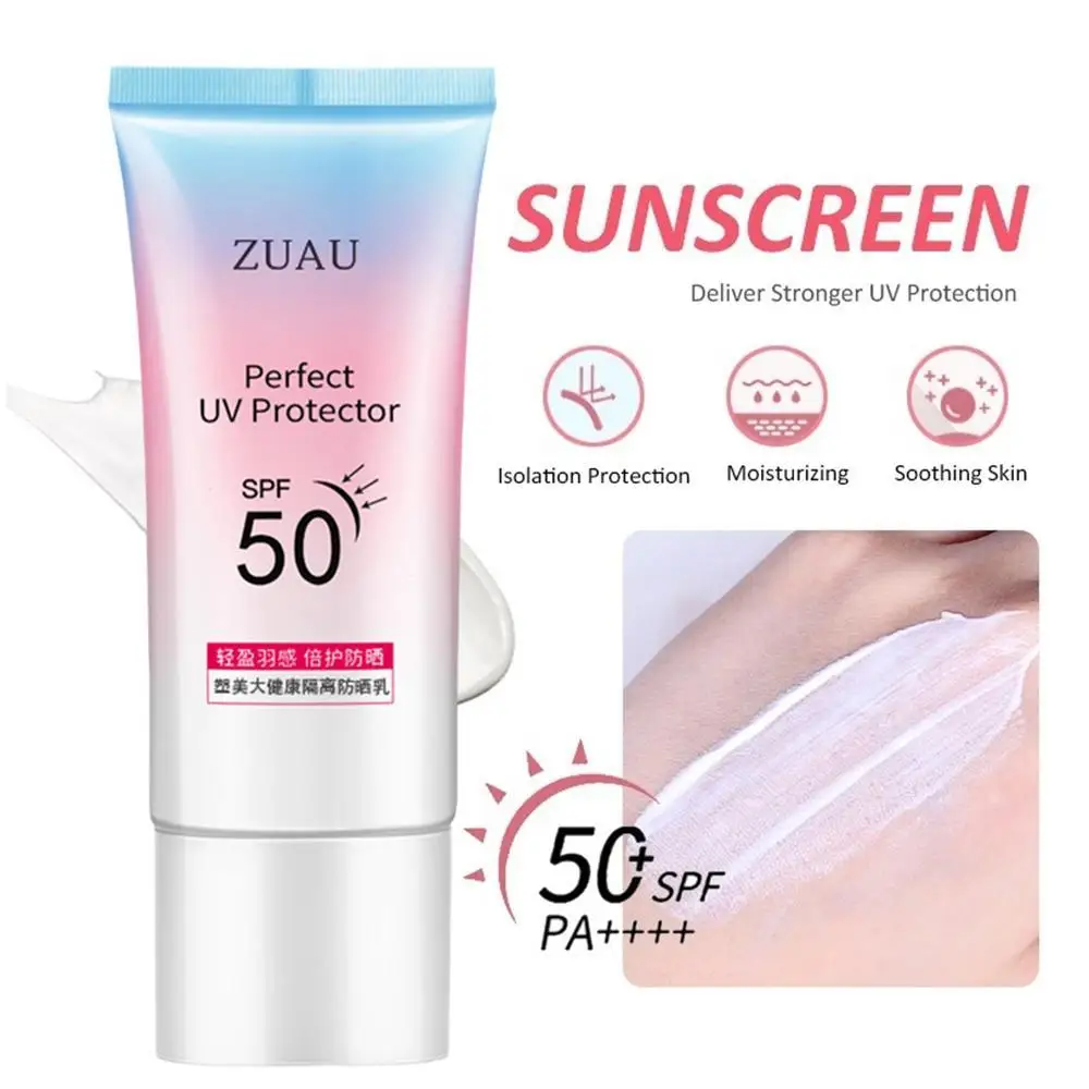 

Isolation Cream Skin Protection Waterproof Anti Sweating Men And Women Universal Sunscreen Sun Block For Face Repair Brighten
