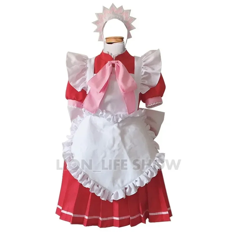 Tokyo Mew Momomiya Ichigo платье горничной Midorikawa Retasu косплей костюм игра японский наряд кофе