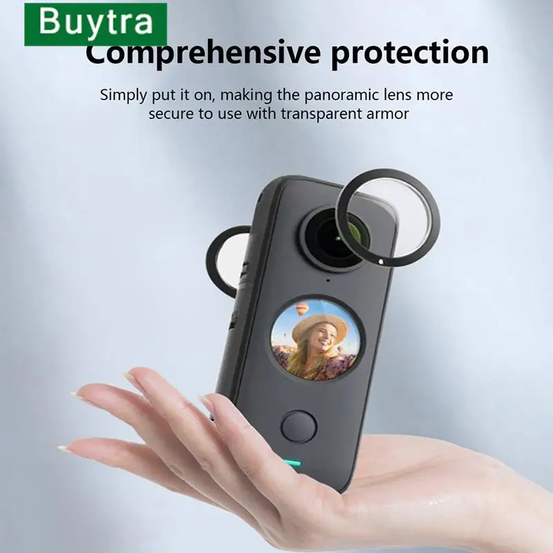

For 360 X3 Sticky Lens Guards Protection Waterproof Mirror Lens Protector