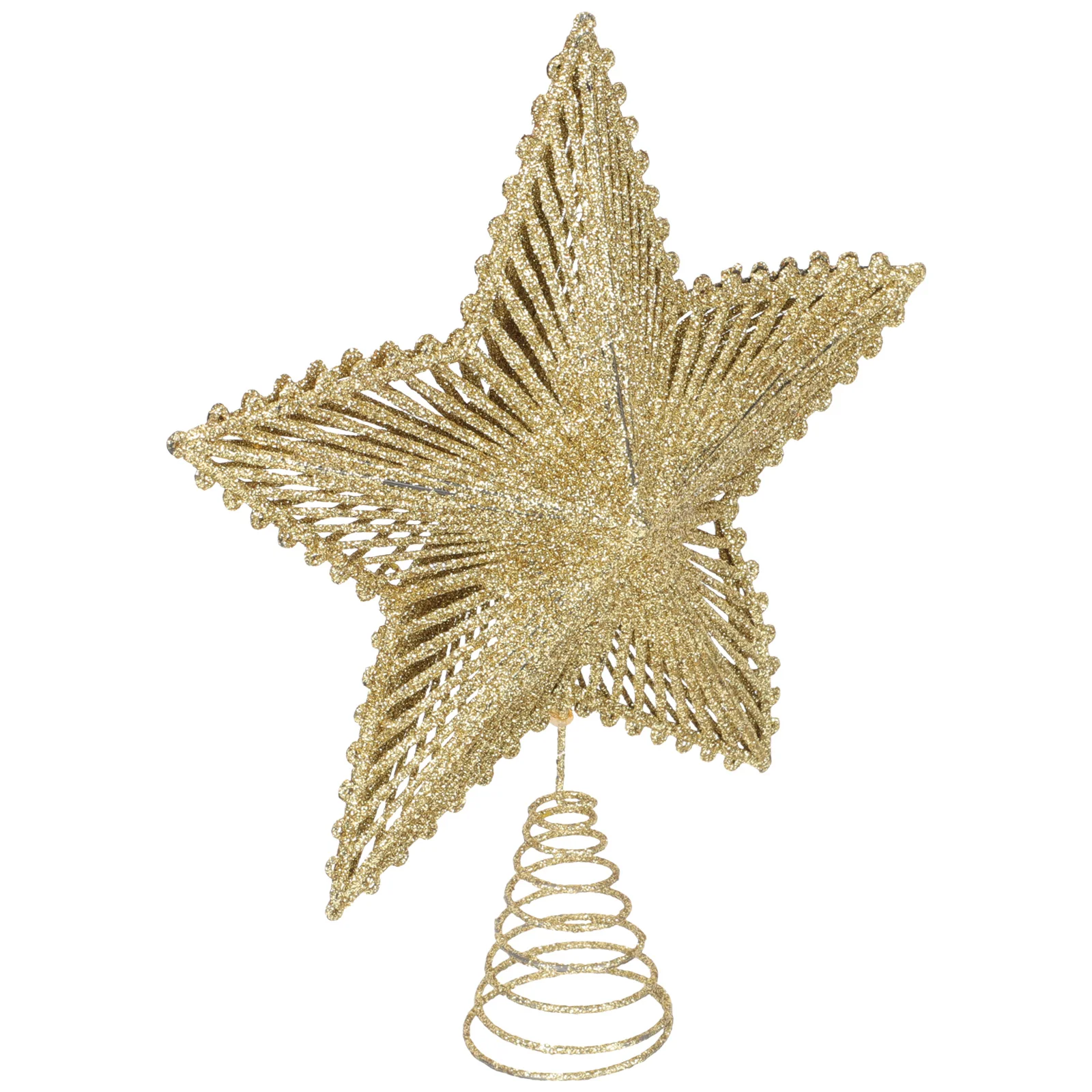 

Xmas Tree Decoration Halloween Gifts Crest Xmas Star Iron Wire Ornaments
