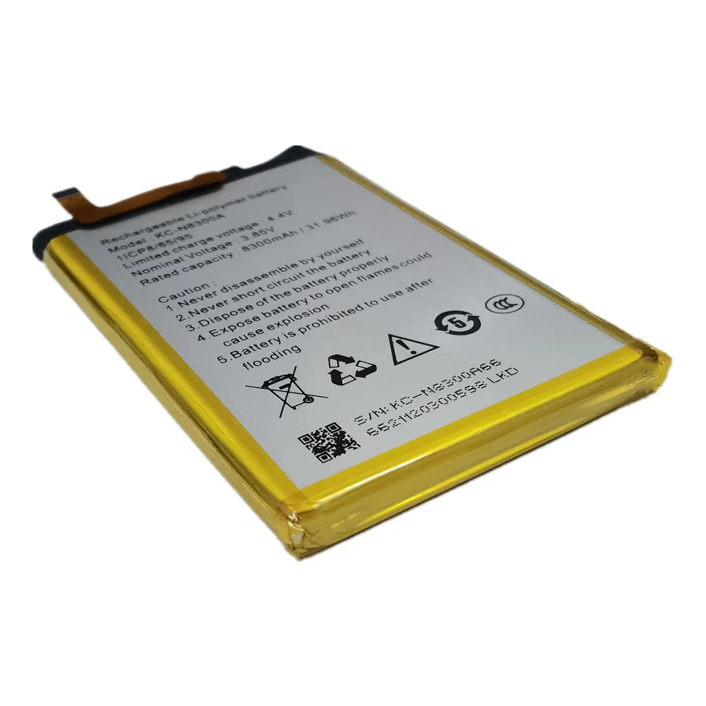 KC-N8300A 3 85 В 8300 мАч аккумулятор для Oukitel WP17 аккумуляторы мобильных телефонов +