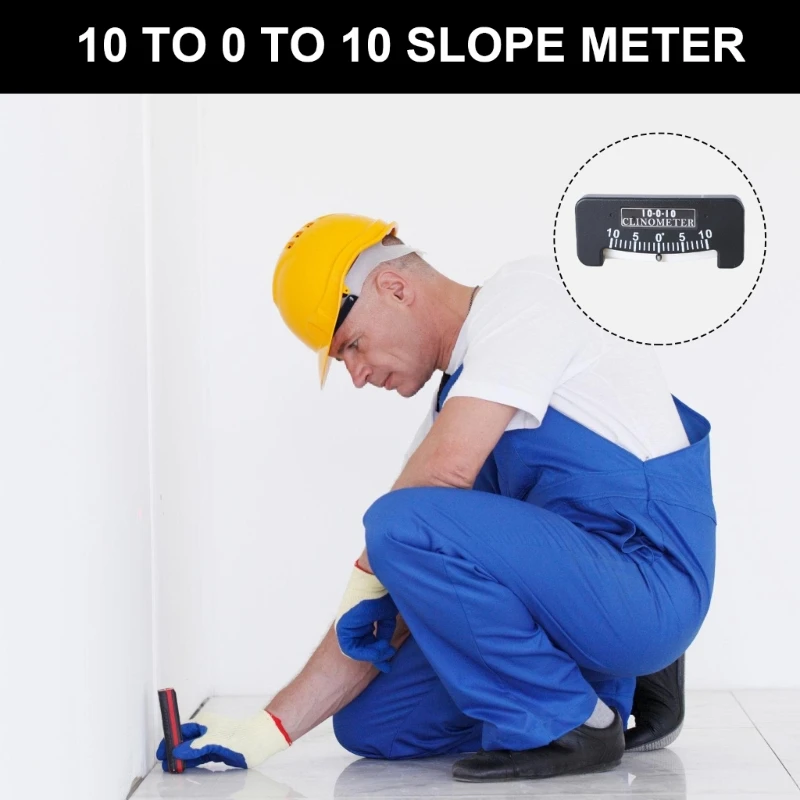 10-0-10 Инклинометр Маленькие транспортиры Инструмент для измерения углов