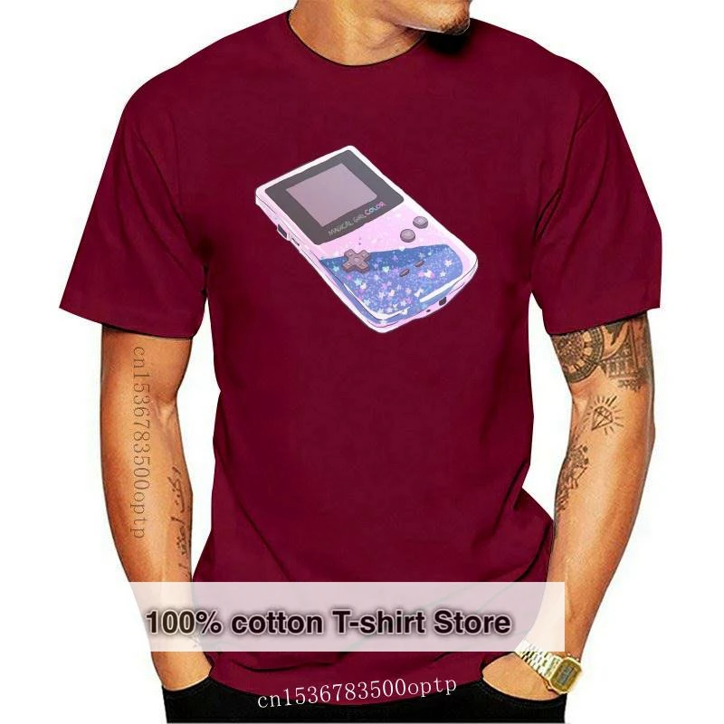 

New Men t-shirt 90s Nostalgia Series Glitter Gameboy tshirt Women t shirt