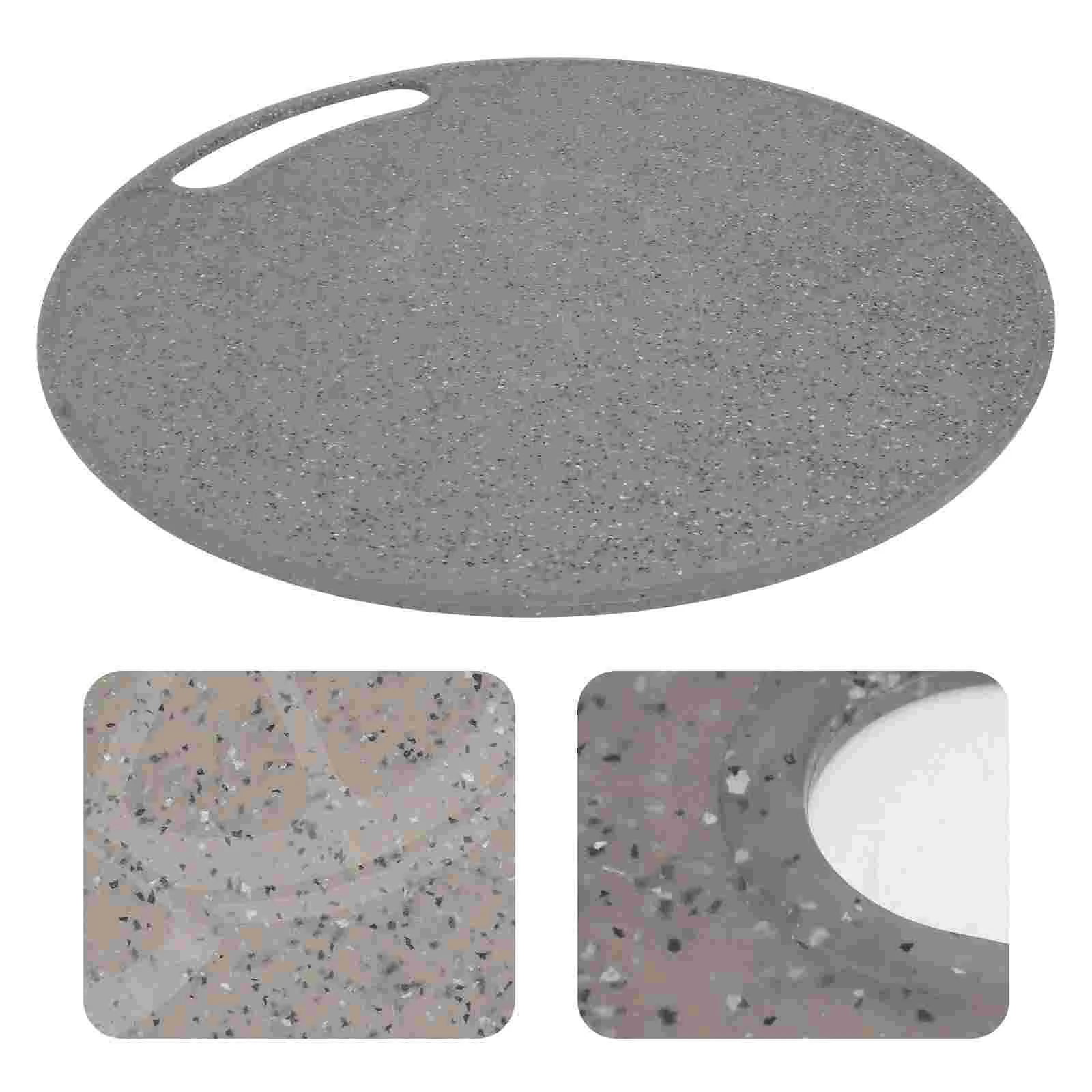 

Board Cutting Chopping Plastic Fruit Vegetable Boards Round Kitchen Marble Block Mats Meat Handle Sheets Granite Safe Dishwasher