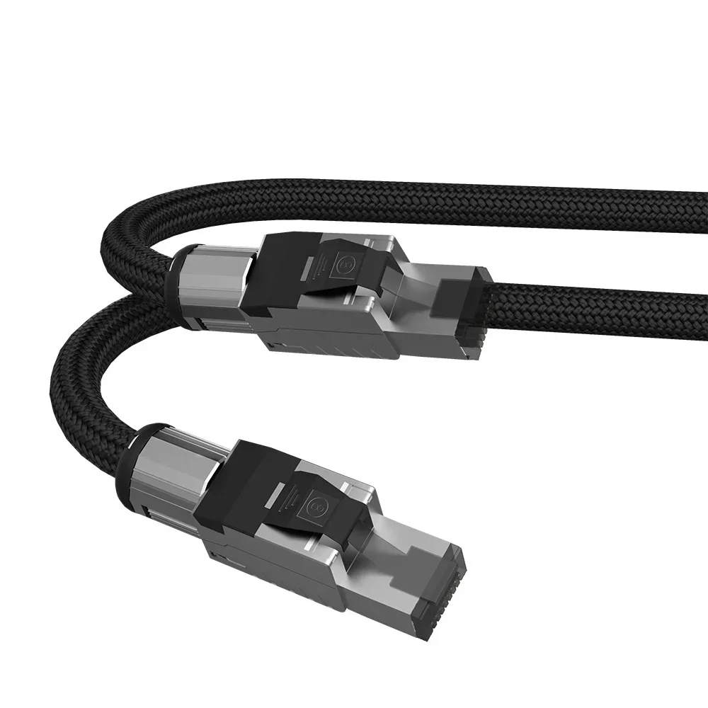 Audiocrast A79 HIFI CAT 8 Сеть cat8 RJ45 маршрутизатор Ethernet-кабель 40 Гбит/с 2000 МГц