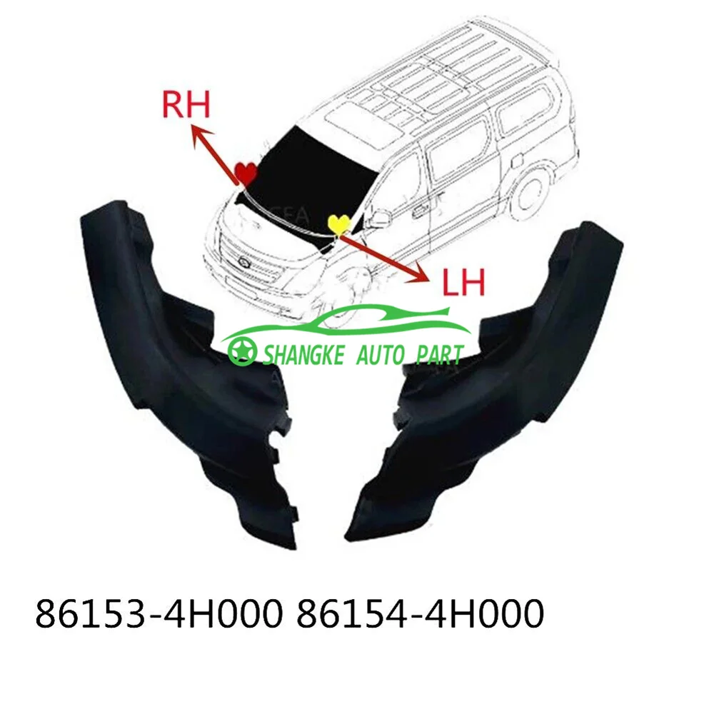 Оригинальная Черная Пластиковая крышка для вентиляционного отверстия Dinding OEM 861534H000 861544H000 для HHYUNDAI Grand SStarex H1 i800