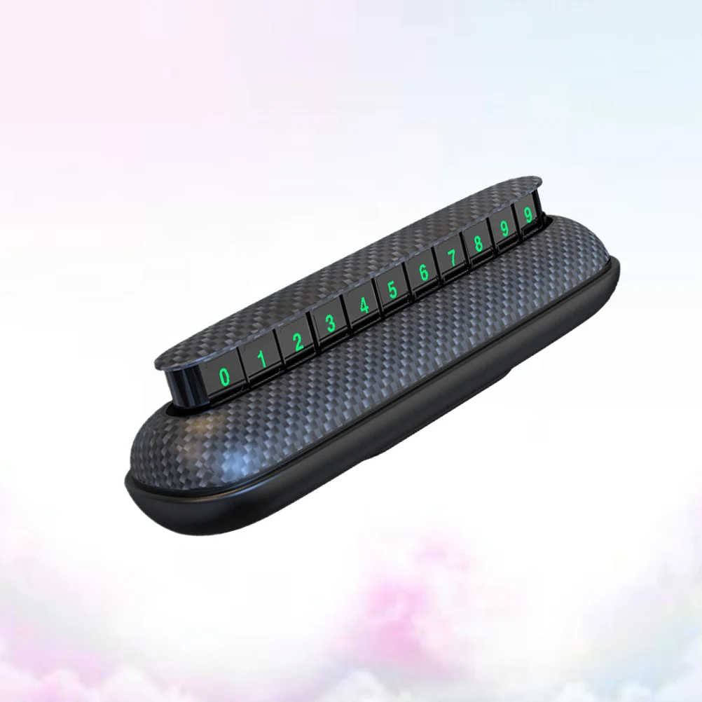 

1 Pc Vehicle-mounted Luminous Practical Car Temporary Sign Car Parking Plate for Vehicle Sedan